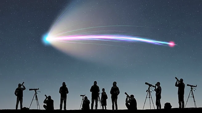Astronomers and Students Capture Interstellar Comet 3I/ATLAS's Growing Tail