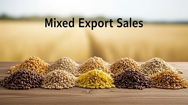 USDA Reports Mixed Grain Export Sales Amid Price Fluctuations