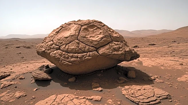 NASA's Perseverance Rover Captures Turtle-Like Rock on Mars