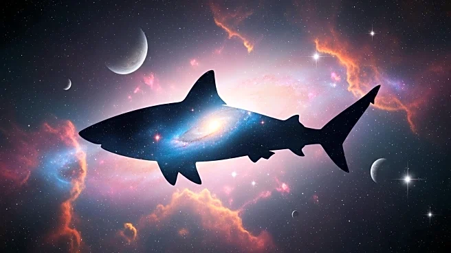 Astrophotographer Captures Cosmic Shark in Deep Space Image