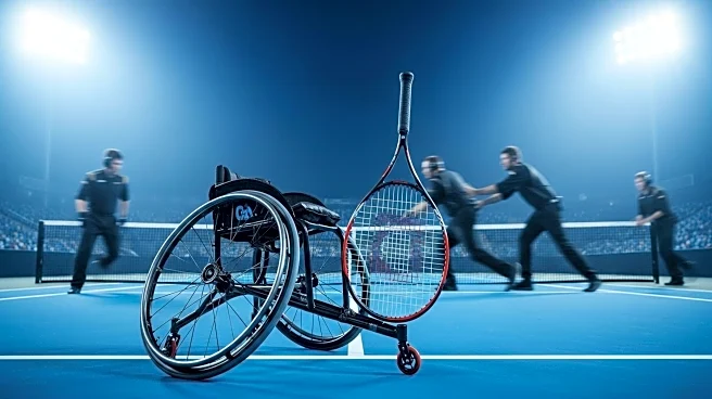 Wheelchair Tennis at U.S. Open Supported by Dedicated Pit Crew