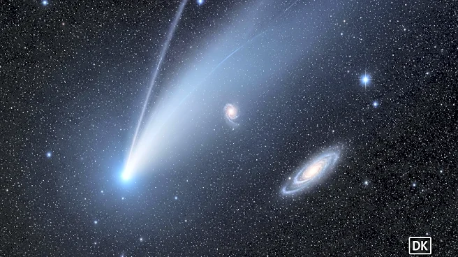 Interstellar Comet 3I-Atlas Develops Tail as It Approaches Earth