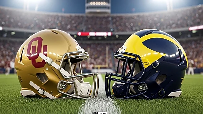 Oklahoma Sooners Lead Michigan Wolverines at Halftime in College Football Showdown