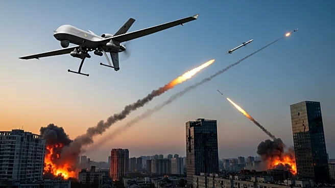 Russia Launches Drone and Missile Attacks on Ukrainian Cities, Causing Casualties