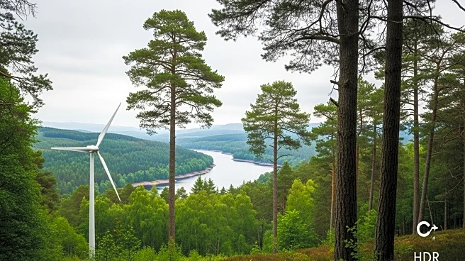 Scottish Forest Overlooking Reservoir Listed for Sale with Timber and Wind Farm Potential