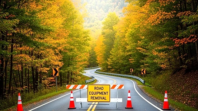 Infrastructure Department Schedules Daytime Mountain Road Closures for Equipment Removal