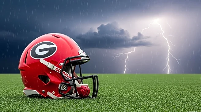 Georgia Bulldogs Football Team Faces Challenges in Weather-Delayed Game Against Austin Peay