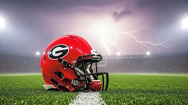 Georgia Bulldogs Game Delayed Due to Lightning Strikes Near Stadium