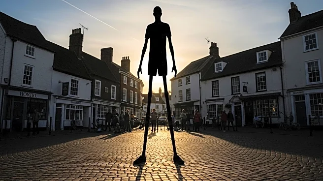 Peter Crouch Becomes Unlikely Mascot at Farnham Town Event