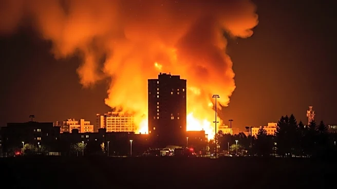 Large Fire in Northeast Minneapolis Leads to Building Collapses