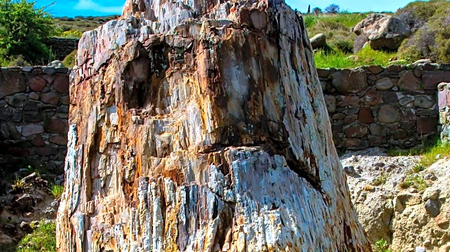 Torquay Museum Displays Ancient Tree Fossil Revealing Volcanic Island History