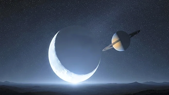 Saturn and Moon Conjunction Offers Stargazers a Celestial Show