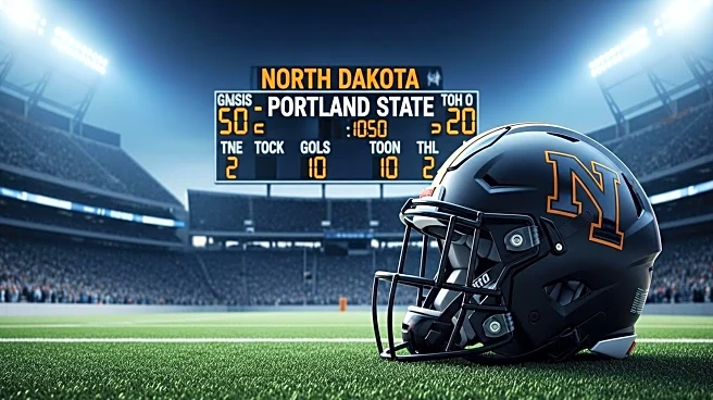 North Dakota Defeats Portland State 50-20 in College Football Match