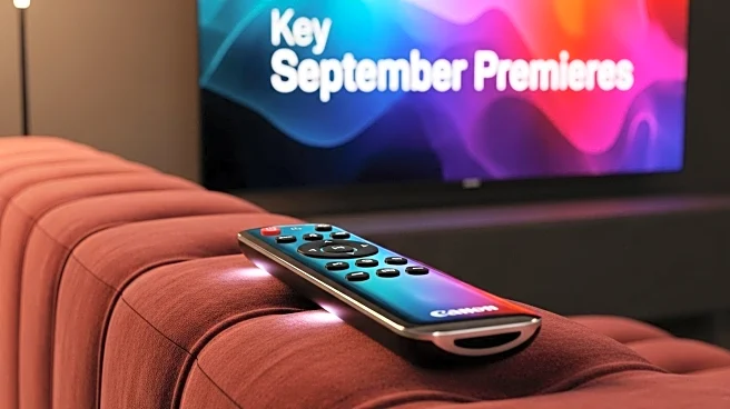 Streaming Platforms Unveil Key September Premieres Impacting Viewer Trends