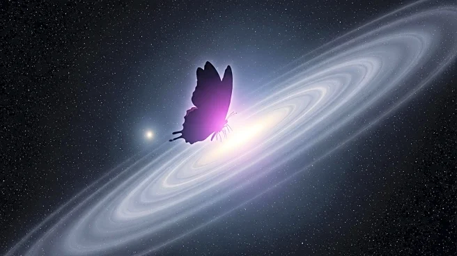 James Webb Telescope Captures 'Butterfly Star' in Protoplanetary Disk