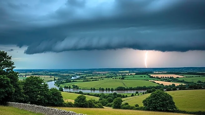 Met Office Issues Thunderstorm Warning with Potential Flooding Risk in England