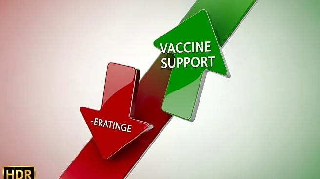 Poll: President Trump's Job Ratings Remain Negative Amid Vaccine Support