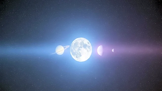 Astronomy Event: Moon Passes Saturn and Neptune, Enhancing Night Sky Viewing