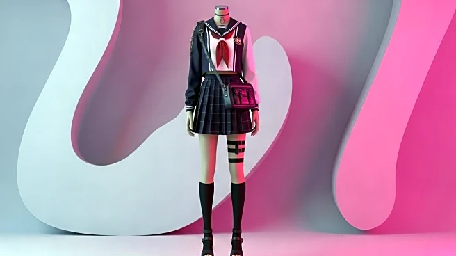 GloRilla Showcases School Uniform Style at MTV VMAs with Peep-toe Platforms