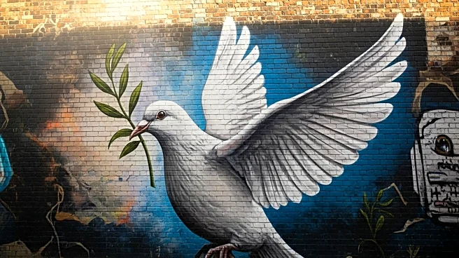 Banksy Unveils Mural in Response to Mass Arrests of Palestine Action Activists