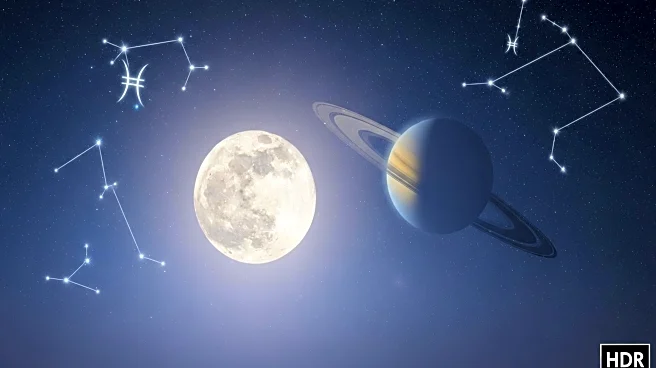 The Guardian Reports Moon's Close Approach to Saturn in Pisces