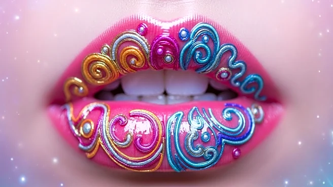 KATSEYE Member Manon Embraces Lip Trend at MTV VMAs 2025