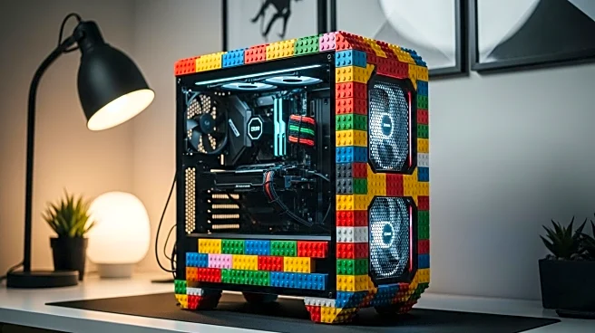 Reddit User Crafts DIY PC Case Using Lego-Style Bricks, Showcasing Creativity in Tech