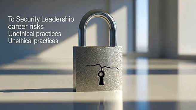 Security Leadership Faces Career Risks from Unethical Practices and Missteps