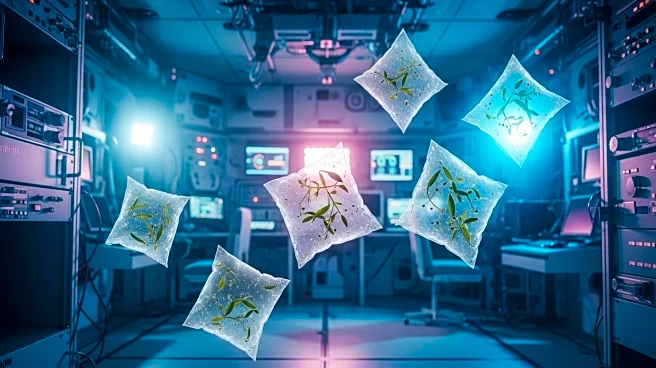 NASA Astronauts Conduct Space Agriculture Study Using Seed Pillows