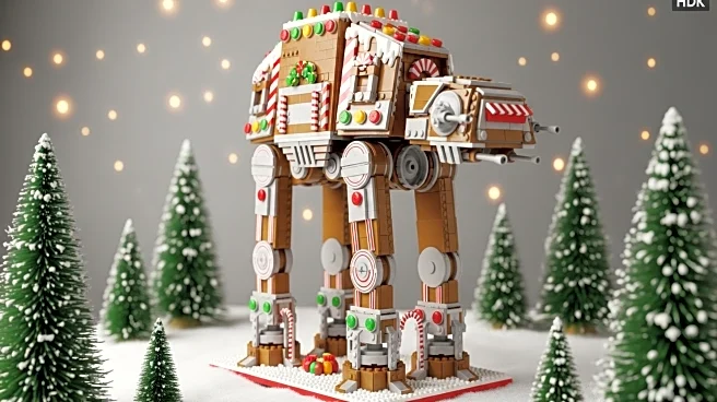 Lego Unveils Gingerbread-Themed AT-AT Walker Set for Holiday Season