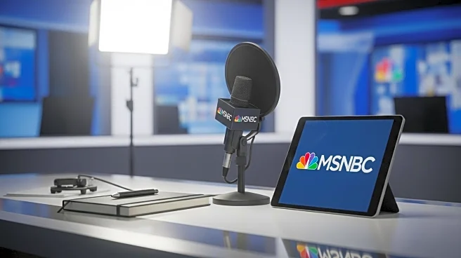 MSNBC Expands News Team with Politico and NBC News Reporters Amid Network Transition