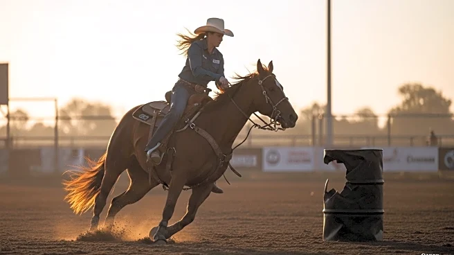 Barrel Racer Fallon Taylor Suffers Injury at Tri-State Rodeo, Prompting Reevaluation of Goals