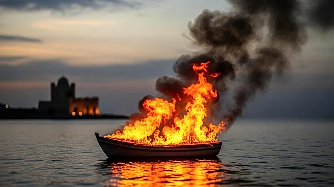 Gaza Flotilla Boat Fire Incident Sparks Controversy in Tunisia