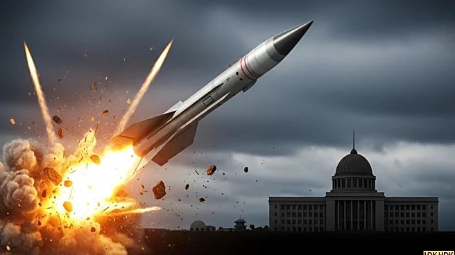 Russian Missile Containing Foreign Parts Hits Ukrainian Government Headquarters