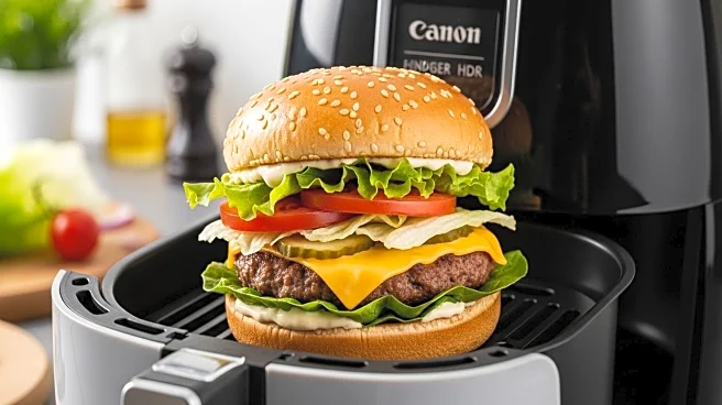 CNET Explores Indoor Cheeseburger Cooking with Air Fryers