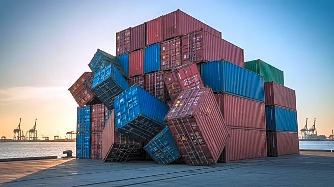 Cargo Containers Spill at Port of Long Beach, Disrupting Operations