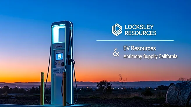 Locksley Resources Partners with EV Resources for Antimony Supply in California