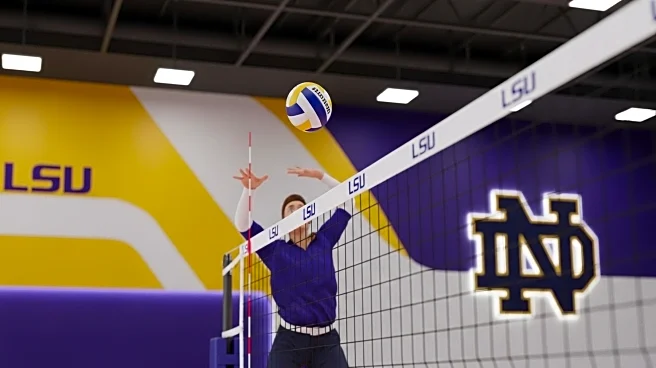 LSU Tigers Volleyball Triumphs Over Notre Dame in SEC/ACC Showdown