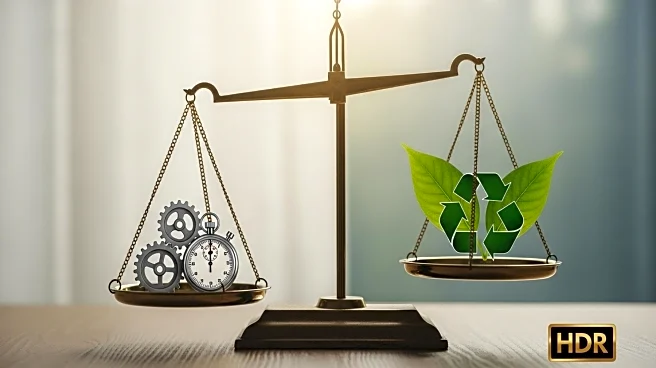 Supply Chain Trade-offs Reexamined: Efficiency and Sustainability