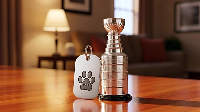 Sam Bennett Promotes Pet Adoption with Stanley Cup Visit