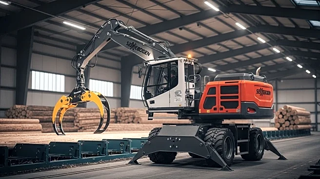 Pontrilas Sawmills Enhances Operations with Sennebogen Machinery for Efficient Timber Handling