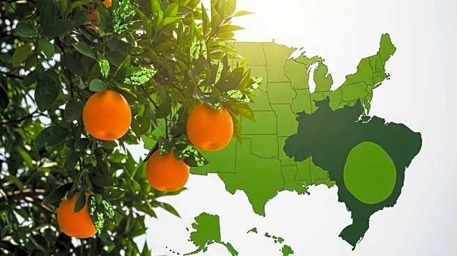 Bacterial Greening Disease Threatens U.S. Citrus Industry Amid Brazil's Citrus Belt Crisis