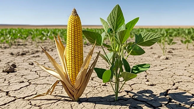 USDA Anticipates Adjustments in Soybean and Corn Production Amid Drought Conditions