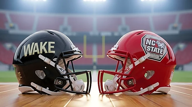 Wake Forest Hosts NC State in ACC Football Showdown