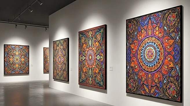 Lily Stockman Unveils New Paintings Inspired by Medieval Treasures