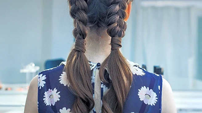 Katie Holmes Embraces Back-to-School Style with Fishtail Braid