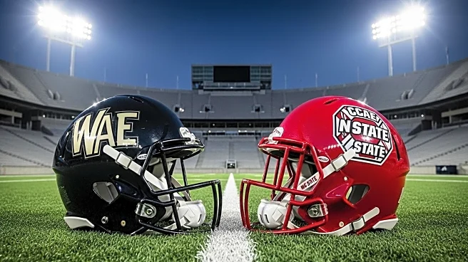 Wake Forest Hosts NC State in ACC Football Showdown Under Thursday Night Lights