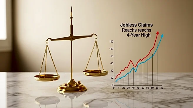 U.S. Consumer Inflation Rises; Jobless Claims Reach Four-Year High