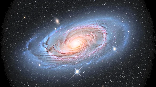 Hubble Telescope Captures Dynamic Spiral Galaxy NGC 7456