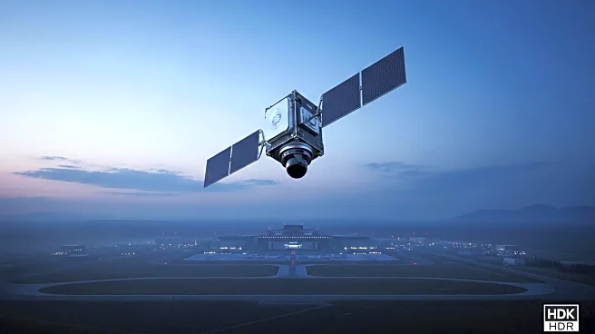 SpaceX Starlink Satellite Captured Over Secret Chinese Airbase by Maxar Technologies